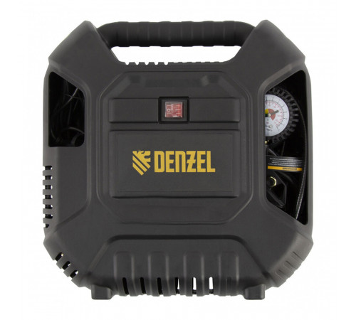 Компрессор безмасляный Denzel DL1100 1,1 кВт с набором насадок (58005) Компрессор безмасляный Denzel DL1100 1,1 кВт с набором насадок (58005)