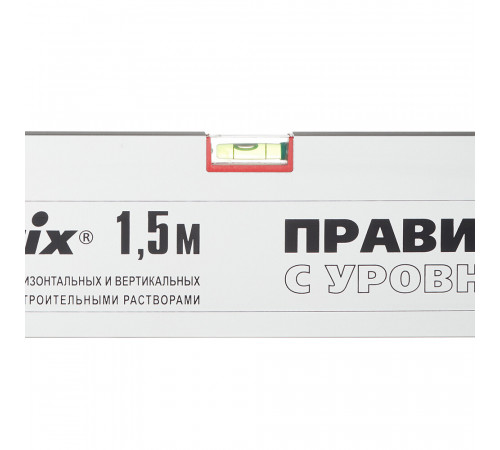 Правило-уровень алюминиевое 1,5 м прямоугольник 2 глазка Matrix Правило-уровень алюминиевое 1,5 м прямоугольник 2 глазка Matrix