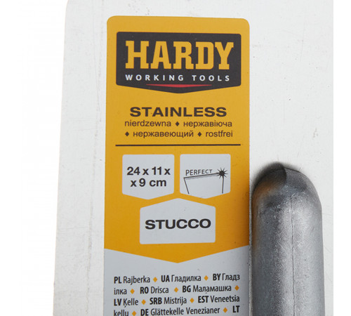 Гладилка плоская Hardy Stucco серия 36 (0800-362400) 240x110x90 мм с деревянной ручкой Гладилка плоская Hardy Stucco серия 36 (0800-362400) 240x110x90 мм с деревянной ручкой