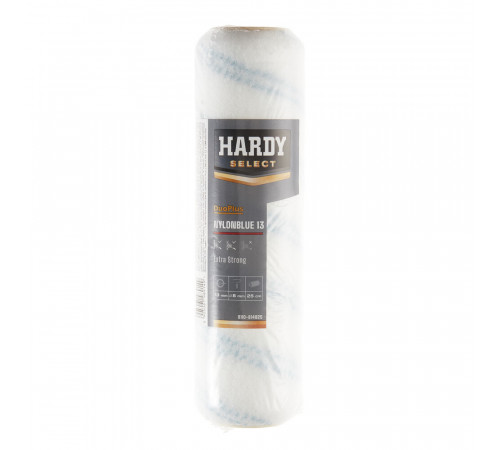 Валик 250 мм ворс 13 мм для водной и алкидной основы без ручки полиамид Hardy Select Nylonblue Валик 250 мм ворс 13 мм для водной и алкидной основы без ручки полиамид Hardy Select Nylonblue
