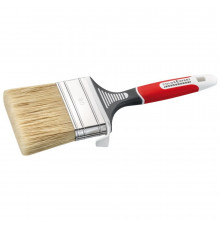 Кисть плоская смешанная щетина прорезиненная ручка Color Expert 80х19 мм для красок на водной основе
