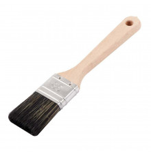 Кисть плоская смешанная щетина деревянная ручка Wenzo Wood 35х12 мм для антисептиков