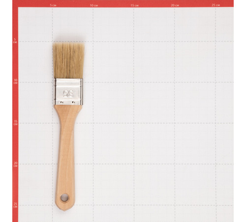 Кисть плоская натуральная щетина деревянная ручка Wenzo Wood 35х12 мм для эмалей и лаков на алкидной основе Кисть плоская натуральная щетина деревянная ручка Wenzo Wood 35х12 мм для эмалей и лаков на алкидной основе