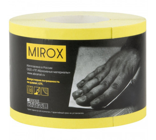 Наждачная бумага Mirox SE 115 мм 50 м Р150 Наждачная бумага Mirox SE 115 мм 50 м Р150