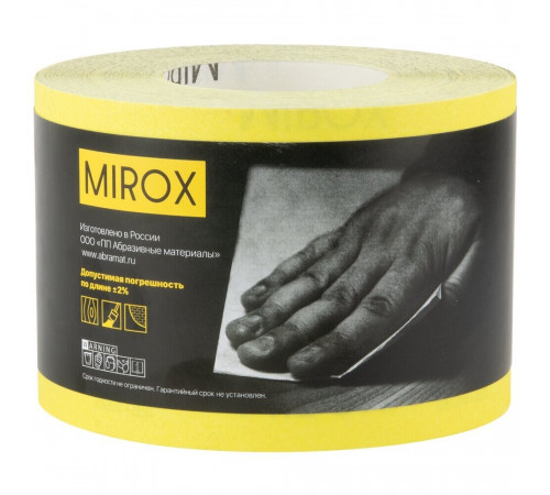 Наждачная бумага Mirox SE 115 мм 50 м Р120 Наждачная бумага Mirox SE 115 мм 50 м Р120
