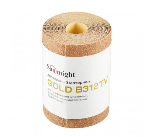 Наждачная бумага Sunmight Gold B312T 115 мм 5 м Р60 Наждачная бумага Sunmight Gold B312T 115 мм 5 м Р60