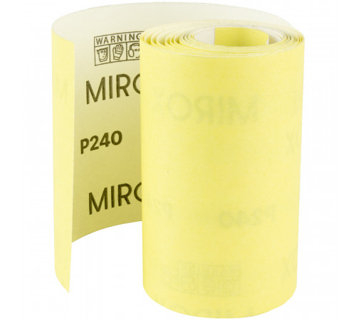 Наждачная бумага Mirox SE 115 мм 5 м Р240 Наждачная бумага Mirox SE 115 мм 5 м Р240