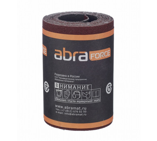 Наждачная бумага Abraforce 100 мм 3 м Р60 Наждачная бумага Abraforce 100 мм 3 м Р60