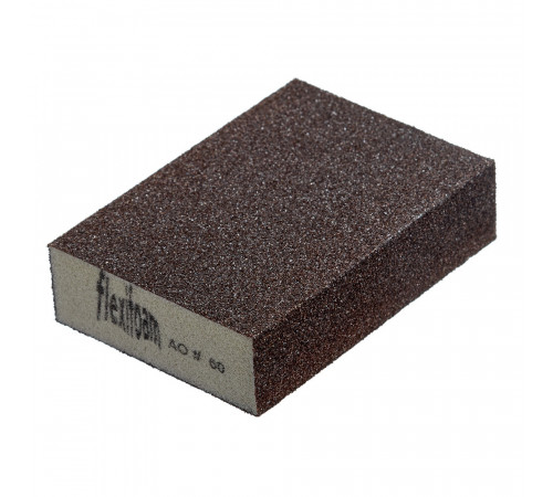 Брусок шлифовальный Flexifoam 98х69х26 мм Р60 Брусок шлифовальный Flexifoam 98х69х26 мм Р60