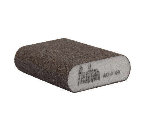 Брусок шлифовальный Flexifoam Round Block 98х69х26мм Р60 влагостойкий скошенный Брусок шлифовальный Flexifoam Round Block 98х69х26мм Р60 влагостойкий скошенный