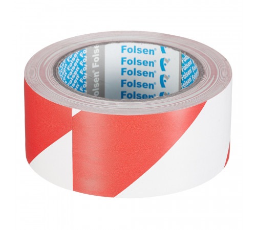 Лента сигнальная Folsen красно-белая 50 мм 33 м Лента сигнальная Folsen красно-белая 50 мм 33 м