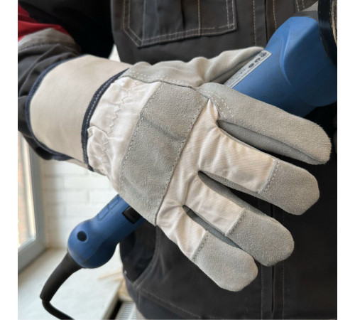 Перчатки утепленные кожаные защитные Jeta Safety белые 11 (XXL) (JSL-601) Перчатки утепленные кожаные защитные Jeta Safety белые 11 (XXL) (JSL-601)