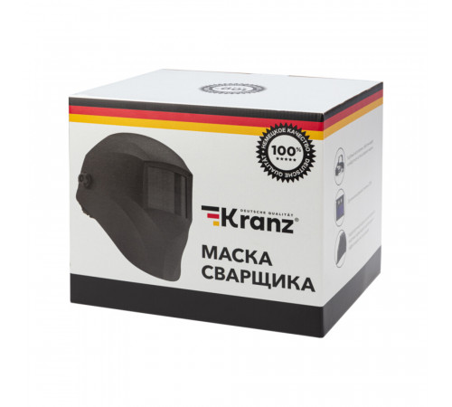 Маска сварщика Kranz АСФ 777 9-13 DIN хамелеон 90х43 мм (KR-16-0797) Маска сварщика Kranz АСФ 777 9-13 DIN хамелеон 90х43 мм (KR-16-0797)