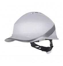 Каска защитная Delta Plus Diamond Vi Wind белая с храповиком (DIAM6WTRBC)