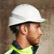 Каска защитная Delta Plus Diamond Vi Wind белая с храповиком (DIAM6WTRBC)