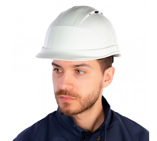 Каска защитная Delta Plus Quartz Up IV белая с храповиком (QUARUP4BC) Каска защитная Delta Plus Quartz Up IV белая с храповиком (QUARUP4BC)