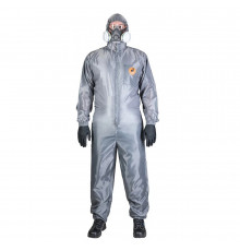 Комбинезон грязезащитный унисекс полиэстер Jeta Safety 52-54 (XL) рост 180-186 см серый (JPC75)