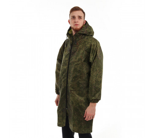 Плащ влагозащитный унисекс полиэстер с ПВХ покрытием Water Way 52-54 (XXL) рост 170-176 см зеленый (118798)