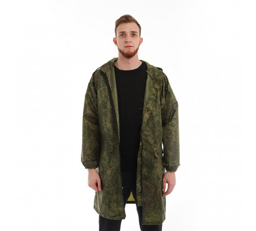 Плащ влагозащитный унисекс полиэстер с ПВХ покрытием Water Way 52-54 (XXL) рост 170-176 см зеленый (118798)
