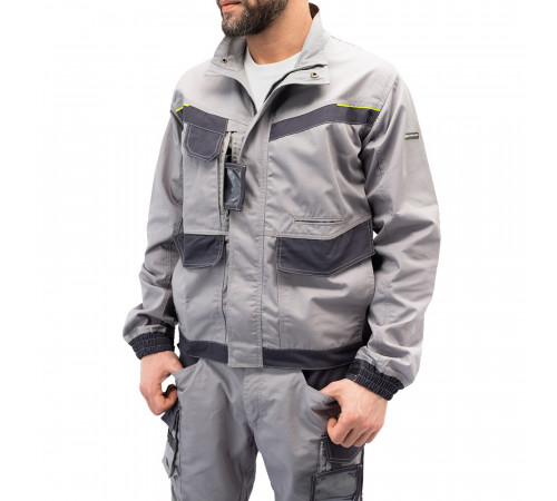 Куртка рабочая Delta Plus Mach 2 Corporate 48-50 рост 164-172 см серая