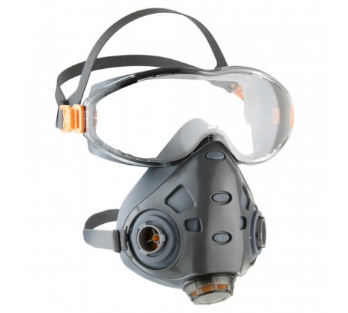Полумаска Jeta Safety Air Optics FFP3 с интегрированными очками (9500-L) Полумаска Jeta Safety Air Optics FFP3 с интегрированными очками (9500-L)