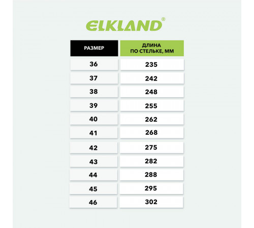 Ботинки текстильные размер 42 черные Elkland Cross comfort (202)