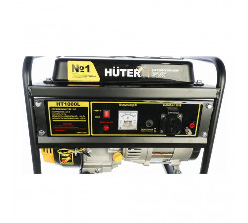 Генератор бензиновый Huter HT1000L 1 кВт (64/1/2) Генератор бензиновый Huter HT1000L 1 кВт (64/1/2)