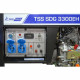 Генератор дизельный TSS SDG 3300EH 3 кВт с электростартером (100044)
