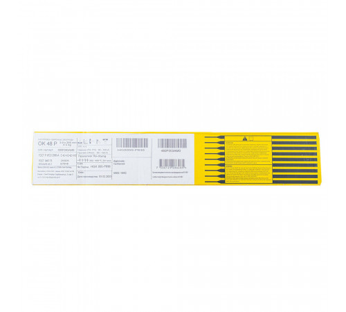 Сварочные электроды Esab ОК48Р d3 мм 4,5 кг (480P303AM0) Сварочные электроды Esab ОК48Р d3 мм 4,5 кг (480P303AM0)