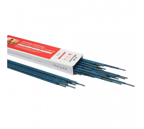 Сварочные электроды Rexant МР-3 d4 мм 5 кг (11-0953) Сварочные электроды Rexant МР-3 d4 мм 5 кг (11-0953)
