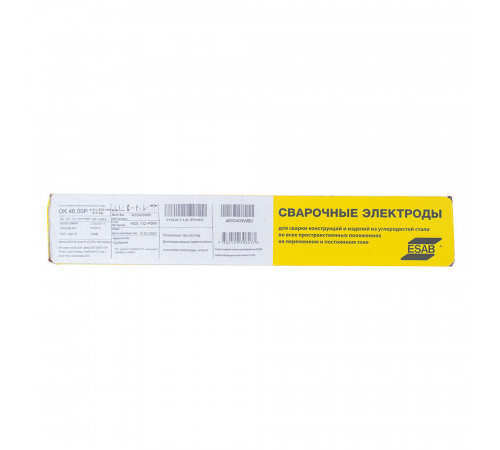 Сварочные электроды Esab OK 46-00P d4 мм 4 кг (4600403WB0) Сварочные электроды Esab OK 46-00P d4 мм 4 кг (4600403WB0)