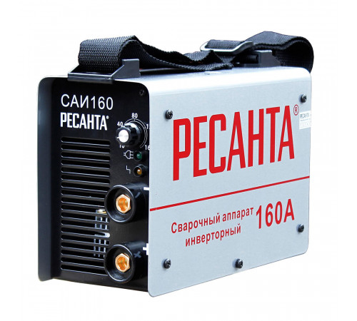 Сварочный аппарат инверторного типа Ресанта САИ 160 (65/1) ММА Сварочный аппарат инверторного типа Ресанта САИ 160 (65/1) ММА