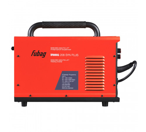 Сварочный полуавтомат Fubag IRMIG 208 SYN PLUS (31447.1) MMA/MIG/MAG/TIG Сварочный полуавтомат Fubag IRMIG 208 SYN PLUS (31447.1) MMA/MIG/MAG/TIG