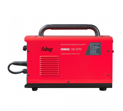 Сварочный полуавтомат Fubag IRMIG 180 SYN (41383) MMA/MIG/MAG/TIG Сварочный полуавтомат Fubag IRMIG 180 SYN (41383) MMA/MIG/MAG/TIG