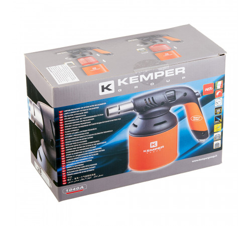 Лампа паяльная газовая Kemper с пьезоподжигом (1040А)