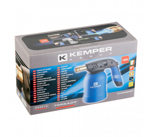 Лампа паяльная газовая Kemper с пьезоподжигом (КЕ2019) Лампа паяльная газовая Kemper с пьезоподжигом (КЕ2019)