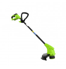 Триммер аккумуляторный Greenworks 24V G24LT25K2 24 В Li-Ion 2 Ач 1 АКБ и ЗУ (2107207SA)