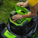 Газонокосилка аккумуляторная Greenworks 40V GD40LM46SPK4 40 В 46 мм 4Ач Li-Ion 1 АКБ и ЗУ (2506807UB)
