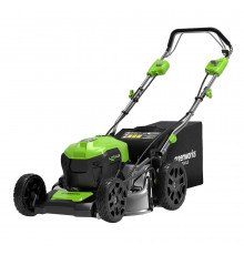 Газонокосилка аккумуляторная Greenworks 40V GD40LM46SPK4 40 В 46 мм 4Ач Li-Ion 1 АКБ и ЗУ (2506807UB)