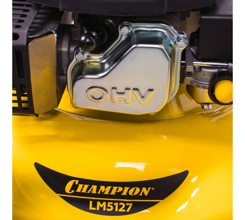 Газонокосилка бензиновая Champion LM5127 3,5 л.с. Газонокосилка бензиновая Champion LM5127 3,5 л.с.