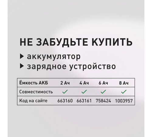 Секатор для деревьев и кустарников аккумуляторный КМ АТОМ 18 В без АКБ и ЗУ (CPS-182BL) Секатор для деревьев и кустарников аккумуляторный КМ АТОМ 18 В без АКБ и ЗУ (CPS-182BL)