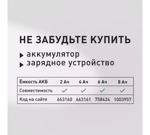 Секатор для деревьев и кустарников аккумуляторный КМ АТОМ 18 В без АКБ и ЗУ (CPS-181) Секатор для деревьев и кустарников аккумуляторный КМ АТОМ 18 В без АКБ и ЗУ (CPS-181)