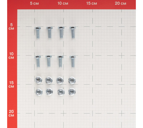 Полка для металлического стеллажа КМ 35x1000x400 мм