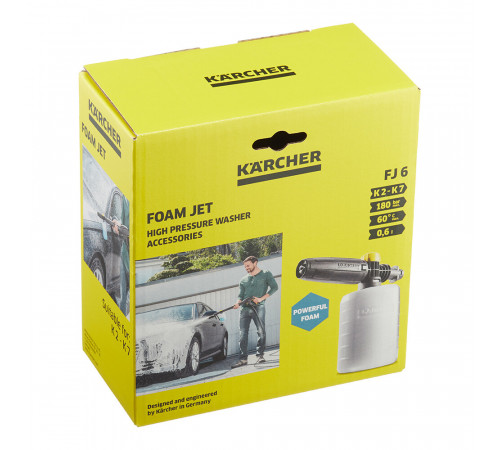 Пеногенератор для мойки Karcher FJ 6 0,6 л (2.643-147.0) Пеногенератор для мойки Karcher FJ 6 0,6 л (2.643-147.0)