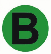 Наклейка знак электробезопасности EKF PROxima d20 мм B (100 шт.) (an-2-9-1)