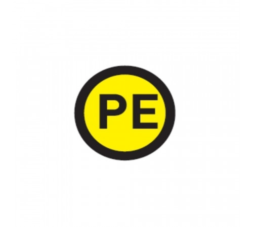 Наклейка знак электробезопасности EKF PROxima d20 мм PE желтая (100 шт.) (an-2-08) Наклейка знак электробезопасности EKF PROxima d20 мм PE желтая (100 шт.) (an-2-08)