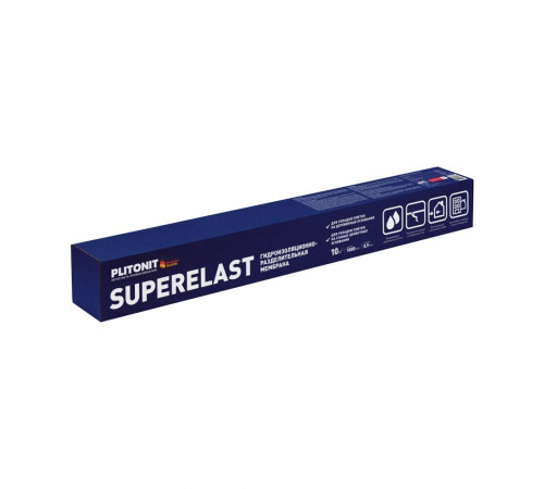 Полотно гидроизоляционное Plitonit SuperElast 1х10 м Полотно гидроизоляционное Plitonit SuperElast 1х10 м