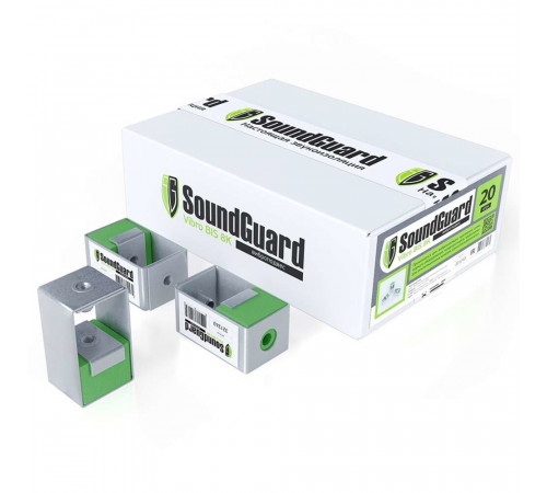Подвес прямой SoundGuard Vibro Bis 8K 60х27 антивибрационный 1 мм Подвес прямой SoundGuard Vibro Bis 8K 60х27 антивибрационный 1 мм