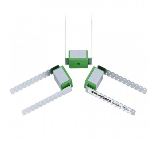 Подвес прямой SoundGuard Vibro P 6 60х27 антивибрационный 1 мм Подвес прямой SoundGuard Vibro P 6 60х27 антивибрационный 1 мм