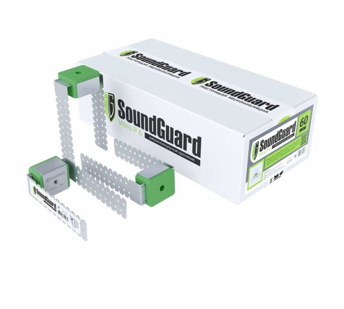 Подвес прямой SoundGuard Vibro P 6 60х27 антивибрационный 1 мм Подвес прямой SoundGuard Vibro P 6 60х27 антивибрационный 1 мм
